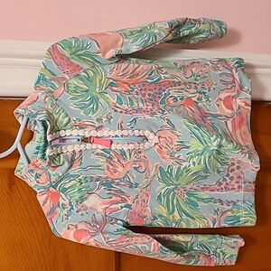 Lilly pulitzer girls popover xs 2-3